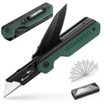 Workpro 2-IN-1 Pocket Knife Folding Utility Box Cutter Quick-change Blades. Fixed Price $19.99.