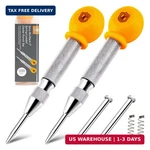 Mulwark 5'' Automatic Center Punch Set - Spring Loaded For Metal,. Fixed Price $24.98.