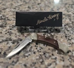 Schrade Uncle Henry Bear Lockback Folding Knife Stainless Blade Wood Handle LB3. Fixed Price $23.99.