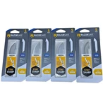 Razorsafe 350 Replacement Blades 3.5" Drop Point Stainless Pack Lot Of 4. Fixed Price $38.30.