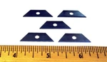 Mini Blades 5-PACK Single-hole Small Utility Knife Cutter Replacement 1-1/8". Fixed Price $10.95.