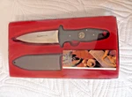Gerber Frisco Shiv Blackie Collins Double Edge Survival Blade Knife 5565 Usa. Fixed Price $285.00.