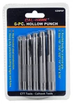 Cal-hawk 6PC Hollow Punch Set. Fixed Price $20.99.