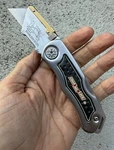 Channellock Stainless Steel Quick-change Back Folding Utility Knife Cutter. Fixed Price $49.95.