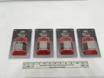 (200) New Tool Shop Utility Blades W/ Dispenser - High Carbon Steel 4 X 50PK. Fixed Price $27.90.