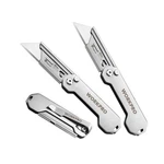 Workpro 3-PACK Folding Utility Knife, Quick Change Blades Box C... Fast Usa Ship. Fixed Price $25.01.