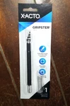 X-acto Gripster Knife Anti-roll Design & Rubberized Model X3627. Fixed Price $12.12.