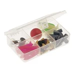 Plano 344860 3400 Series 6-COMPARTMENT Stowaway Utility Tackle Box Clear. Fixed Price $10.15.