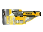 New Dewalt Push & Flip Utility Knife, 5 Blade Storage - DWHT10992. Fixed Price $21.99.