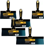 Dewalt Drywall Taping Knife Set Premium Blue Steel 6-8-10-12-14" W/ Soft Grip. Fixed Price $62.87.