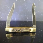 Vtg Schrade Usa Uncle Henry 877UH 2 Blade Skinning Pocket Knife Gut Hook Htf. Fixed Price $53.99.