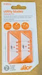 Slice 10524 Ceramic Utility Blades (rounded-tip), Finger-friendly, Safe Touch. Fixed Price $12.99.