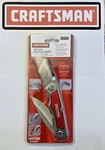 Craftsman 34705 Twin Blade Folding Utility Knife Red. Fixed Price $32.95.