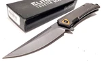 Elitedge Ticn Coated Spring Open Assisted Edc Folding Pocket Knife. Fixed Price $16.93.