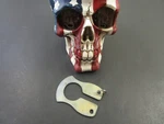 John Gray Custom Large Titanium Keeper / Hang Keys Knife Inside Pocket. Fixed Price $30.00.