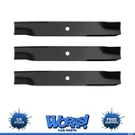 Mower Blades For Hustler 52" Raptor 603995 795526 783753 785436 Free Shipping. Fixed Price $35.84.