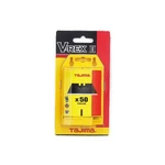 Tajima VRB2-50B V-rex Ii Premium Tempered Steel Utility Knife Blades, 50/PACK. Fixed Price $29.40.