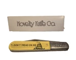 Novelty Cutlery Don't Tread Me Master Barlow 5" Pocket Knife NV257. Fixed Price $8.99.