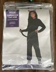 Black Cat Zipster Costume Medium 8-10 Cozy Warm Halloween Outfit. Fixed Price $27.00.