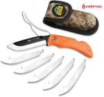 Outdoor Edge Razor Pro Lockback Orange Tpr Folding 420J2 Pocket Knife RO20C. Fixed Price $72.95.