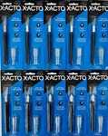 X-acto Cut-all Knife With Blade Cap Plastic "a" Handle Lot Of 10. Fixed Price $59.95.