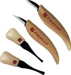 Flexcut Beginner Palm And Knife Set KN600 Four Piece Includes KN12 Cutting. Fixed Price $79.01.