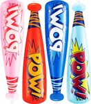Pow Inflatable Baseball - (pack Of 12) 20 Inch Toy Bat, Carnival. Fixed Price $21.99.