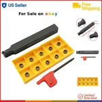 11PCS Carbide Insert Milling Cutter Set Metal Lathe Tools Steel Cast Iron. Fixed Price $56.97.