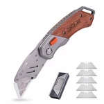 Utility Knife, Tacklife UKW03 Box Cutter - Folding Pocket With 5. Fixed Price $14.99.