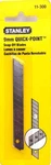Stanley 11-300 Quick-point Snap-off Blades 9MM Pack. Fixed Price $7.99.