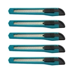 Motoproducts Turquoise Blue Small Retractable Utility Knife Wholesale 5 Pcs. Fixed Price $6.75.