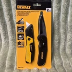 Dewalt 2 Piece Utility Knife Pocket Set DWHT97530 Brand New. Fixed Price $24.95.