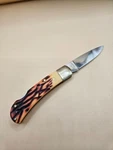 Winchester Single Blade Jigged Bone Lock Back Folding Pocket Knife. Fixed Price $14.00.