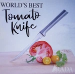 Rada R126 Tomato Slicing Knife Dual Serrated Blade American Made Kitchen Cutlery. Fixed Price $15.67.
