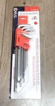 Genius Tools Pro 9PC Metric Long Anti-slip Hex Key Wrench Set #HK-009ASM. Fixed Price $51.14.