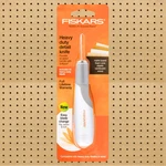 Fiskars Heavy-duty Easy Change Detail Knife: #2 / 1 (white) *blade. Fixed Price $14.74.