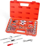 40-PIECE Premium Tap And Die Set, Sae Unified Screw Thread, Size #4 To 1/2 In. Fixed Price $46.93.