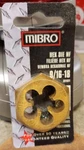 Mibro 9/16-18 Hex Die #301631 New. Fixed Price $8.99.