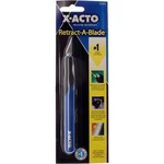 X-acto X3204 Blue Retract-a-blade Knife Handle #1. Fixed Price $42.00.