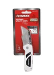 Husky Compact Folding Lock Back Utility Box Cutter Knife New! W/blade Quick Sale. Fixed Price $7.95.