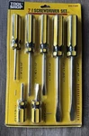 Tool Shop Piece Screwdriver Set 244-7386 New. Fixed Price $11.00.