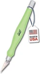 Excel K26 Fit Grip Knife With #11 Blade And Safety Cap (green) - Hobby. Fixed Price $7.18.