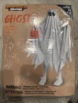 Spooktacular Creations Ghost Child Costume Size Medium 8-10 Yrs. Fixed Price $24.99.