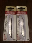 Lot Hyde 42345 42350 Snap-off 9MM Pack Each (10 Blades). Fixed Price $9.98.