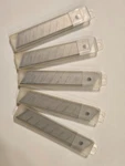 50PCS 18MM Snap-off Blades, Steel Replacement Utility Knife & Box Cutter. Fixed Price $6.50.