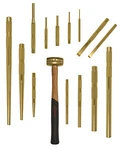 Mayhew Steel Products 67015 Piece Brass Punch & Scraper Set. Fixed Price $215.49.