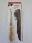 Eagle Claw Wood Handle Fillet Knife 6" Stainless Steel Blade W/sheath 03050-002. Fixed Price $12.00.