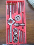 Tap And Die 19 Piece Sae Popular Mechanics Threading Set. Fixed Price $31.99.