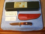 Canal St. Cutlery D'holder Beautiful Amberbone Integral Drop POINT#21 Never Used. Fixed Price $459.99.