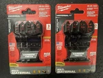 2-MILWAUKEE 49-25-1523 Multi-material Carbide Teeth Blades Total. Fixed Price $28.99.